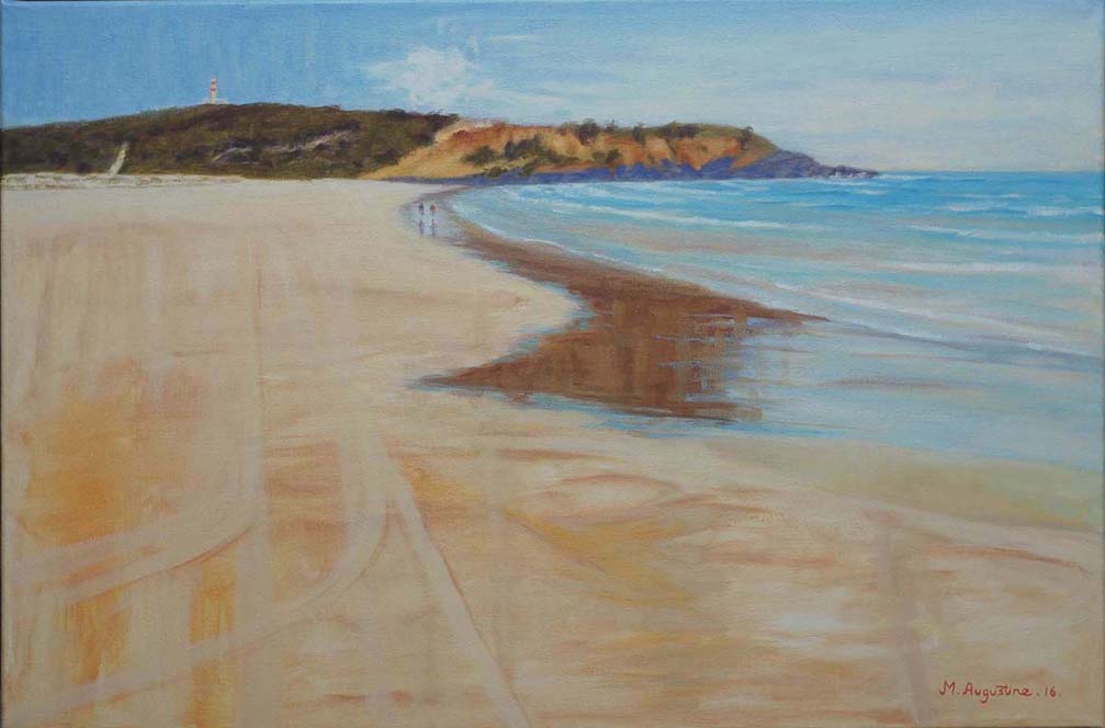 Moreton Island lighthouse 50x76cm $900